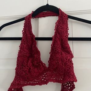 Red Medium Bralette
